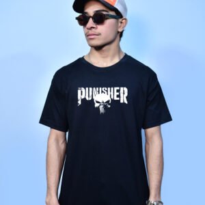 – BLACK PUNISHER GRAPHIC TEES –