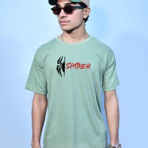 – PISTACHIO SPIDER GRAPHIC TEES –