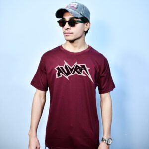– MAROON AURA GRAPHIC TEES –